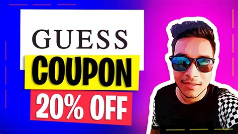 sconto guess 20|some guess discount codes.